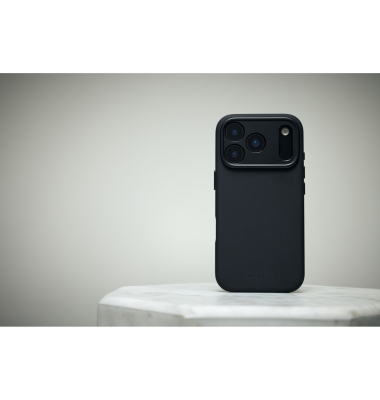AntiMicrobial Silicone Backcover iP 17 Pro Max Black