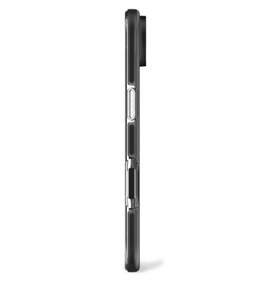 DropTec Transparent Backcover iP 17 Air Black