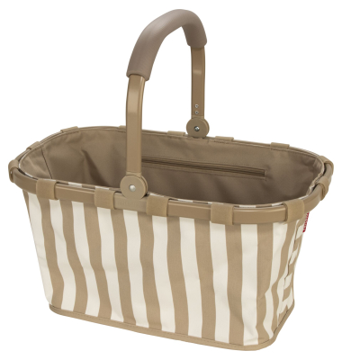 Carrybag summerstripes coffee