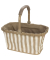 Carrybag summerstripes coffee