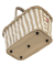 Carrybag summerstripes coffee