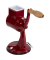Trommelreibe Classic rot