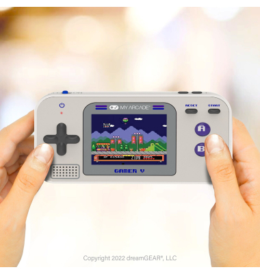 My Arcade Gamer V Classic (220 in 1) Gray & Purple
