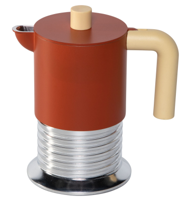 Espressokocher PM01/BR, braun/silber