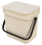 Sort & Go Abfallbeh&auml;l. Soft Beige 3 L