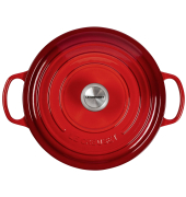 Signature Br&auml;ter rund 28 cm kirschrot