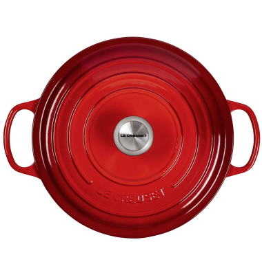 Signature Br&auml;ter rund 28 cm kirschrot