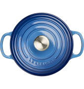 Signature Br&auml;ter rund 18 cm blau