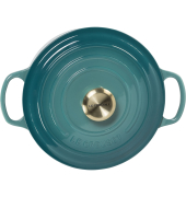 Signature Br&auml;ter rund 24 cm bleu riviera