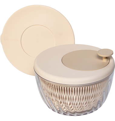 Salatschleuder Spin&Store, Dark clay