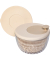Salatschleuder Spin&Store, Dark clay