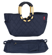 loopshopper M frame rhombus midnight gold