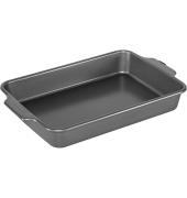 Hohes Backblech 33x22cm Grau