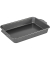 Hohes Backblech 33x22cm Grau