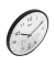  Wanduhr 52840, schwarz/wei&szlig;