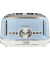 Vintage 4-Schlitz-Toaster blau