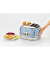 Vintage 4-Schlitz-Toaster blau
