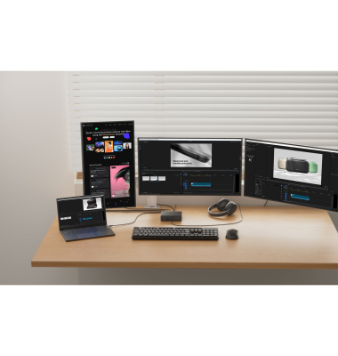 CONNECT 16-in-1 140W sw. Triple Display Dock INC029kqBK