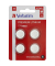 1x4 Verbatim CR 2032 Lithium Batterie 49533