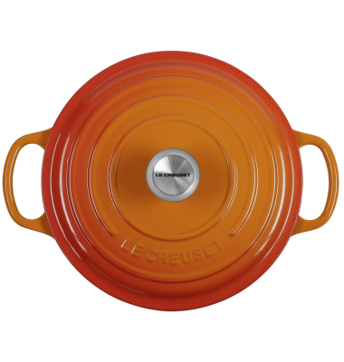 Signature Br&auml;ter rund 22 cm ofenrot