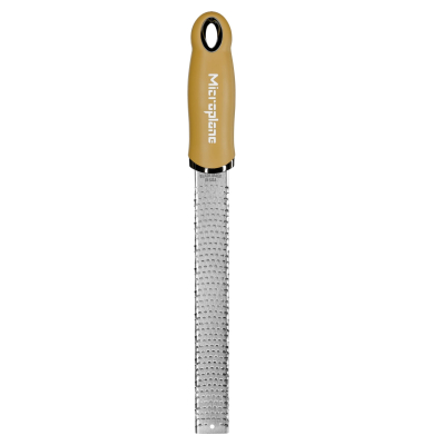 Premium Classic Zester-Reibe ockergelb