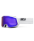 100percent SNOW - SNOWCRAFT XL Goggle White HiPER Violet Mirror
