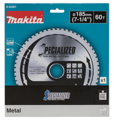  E-23357 HM Metalls&auml;geblatt 185x30x60Z