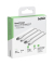 1x2 Belkin USB-CUSB-A PVC Kabel 1m, Doppelp.wei&szlig; CAB001bt1MWH2PK