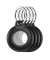 1x4 Belkin Secure Holder wasserf Schl&uuml;sselanh. schwarz MSC015btBK