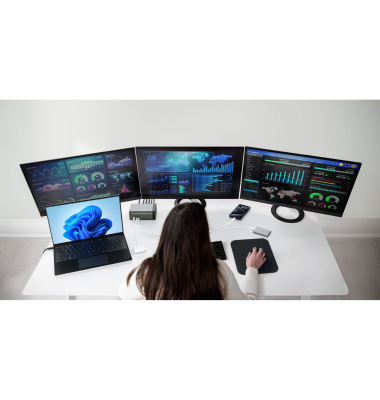 CONNECT USB-C 11-in-1 Pro GaN Dock 150W 2xHDMI INC020KQSGY