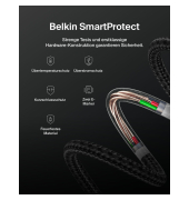 USB-CUSB-c Kabel 240W 2m geflochten, schwarz CAB025hq2MBK