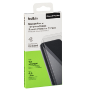 2x1 Belkin ScreenForce Temp.Gl. Displays. iPhone 17 Max OVA227hq