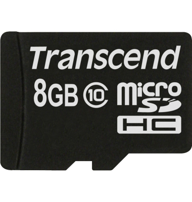 microSDHC 8GB Class 10