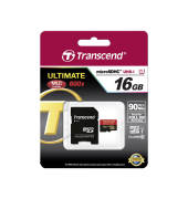 microSDHC MLC 16GB Class 10 UHS-I 600x + SD-Adapter