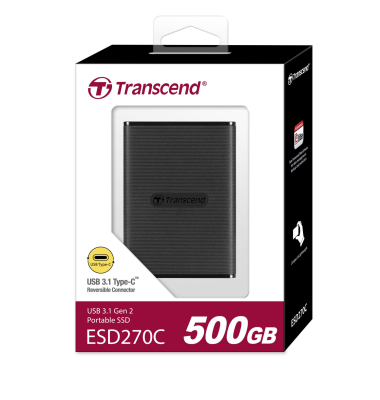 SSD ESD270C 500GB USB-C USB 3.1 Gen 2