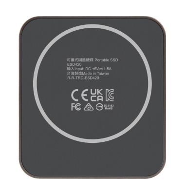 Portable SSD 1TB Magnetic RW 20002000 Iron Gray