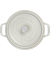 La Cocotte 24cm rund, weisser Tr&uuml;ffel, Gusseisen