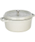 La Cocotte 24cm rund, weisser Tr&uuml;ffel, Gusseisen
