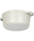 La Cocotte 24cm rund, weisser Tr&uuml;ffel, Gusseisen