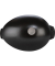 Muscheltopf 25 cm schwarz