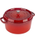 La Cocotte 28cm rund, Kirsch-rot, Gusseisen