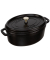 La Cocotte 29cm oval, schwarz, Gusseisen