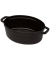 La Cocotte 29cm oval, schwarz, Gusseisen