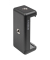 Smartphone-Halter schwarz mit 2 Stativgewinden 6015