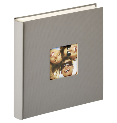 Fun grau 30x30 100 Seiten Buchalbum FA208X