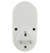 Zwischenstecker mit integr. LED-Dimmer, wei&szlig; EMD201 20270112
