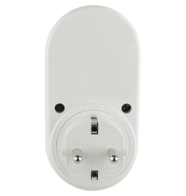 Zwischenstecker mit integr. LED-Dimmer, wei&szlig; EMD201 20270112
