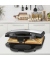 ST 3778 schwarz-inox 2 fach Sandwichtoaster