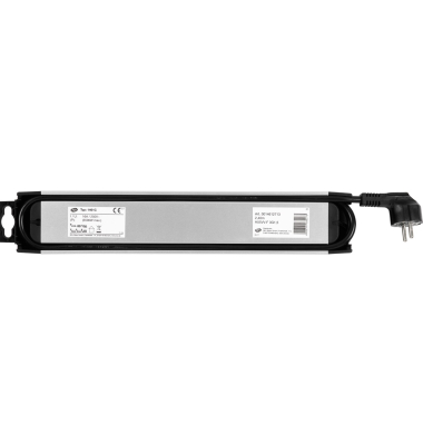 Steckdosenleiste 0014612713, silber/schwarz