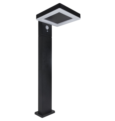 LED Solar Stehleuchte Square schwarz 2023001400